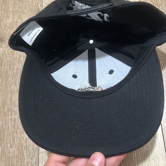 Marvel Mens Black Loki Miss Minutes Embroidered Snapback Cap Adjustable - Picture 5 of 8